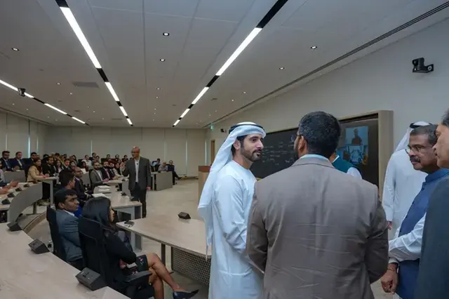 Hamdan bin Mohammed opens first international campus of Indian Institute of Management Ahmedabad